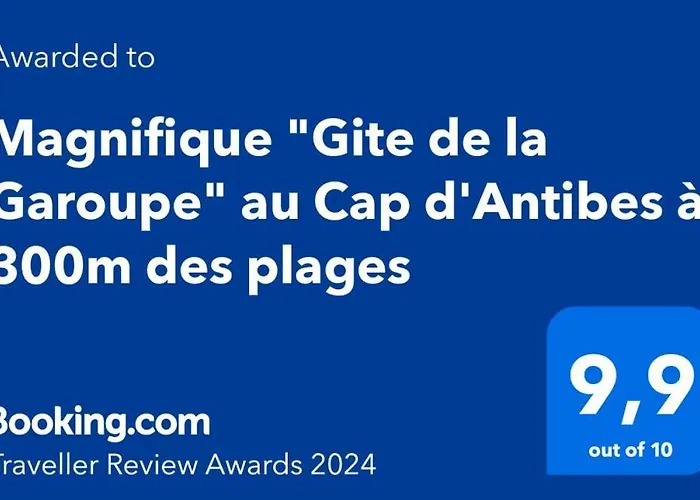 Magnifique De La Garoupe Au Cap D'antibes à 300m Des Plages Casa vacanze Antibes